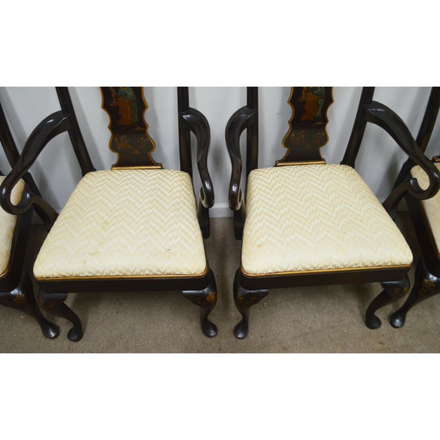 Traditional Henredon Dining Chairs Set of 6 For Sale - Image 3 of 12