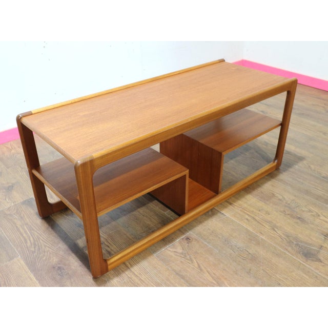 Mid-Century Modern Mid Century Modern VIntage Teak Coffee Table by McIntosh Danish Style For Sale - Image 3 of 12