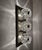 Silver Large Glass Sconces from Peill & Putzler, 1970s, Set of 2 For Sale - Image 8 of 12