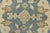 Textile Oushak Rug 4’1” X 6’1” Blue Wool Tribal Hand-Knotted Oriental Carpet For Sale - Image 7 of 13