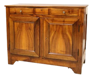 Antique Louis Philippe Walnut Sideboard