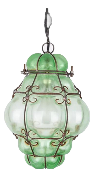 Venetian Murano Style Glass Pendant Light, 1960s