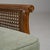 Mid 20th Century Pair of Eclectic Upholstered Armchairs with Rattan Accents For Sale - Image 9 of 13