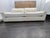 Contemporary Rh Restoration Hardware Maxwell 2-Cushion Sofa 8' | Classic 40" Depth | Down-Feather | Performance Linen Weave – Natural For Sale - Image 3 of 18