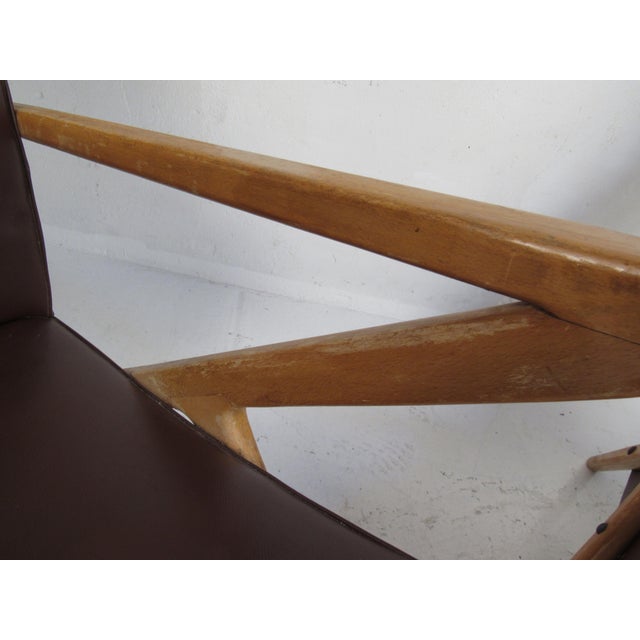 1970s Pair of Mid-Century Italian Lounge Chairs For Sale - Image 9 of 12