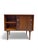 Pair of two oversized nightstands/cabinets in dark walnut. Features sliding doors with walnut hardware on top of classic...