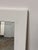 Contemporary White Dotted-Trim Rectangular Wall Mirror For Sale In San Francisco - Image 6 of 12