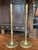 English Tall Antique English Brass Candlesticks - A Pair For Sale - Image 3 of 13