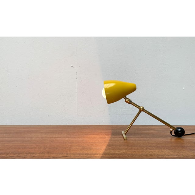 Mid-Century Minimalist Table Lamp in the style of Boris Lacroix, 1960s For Sale - Image 12 of 18