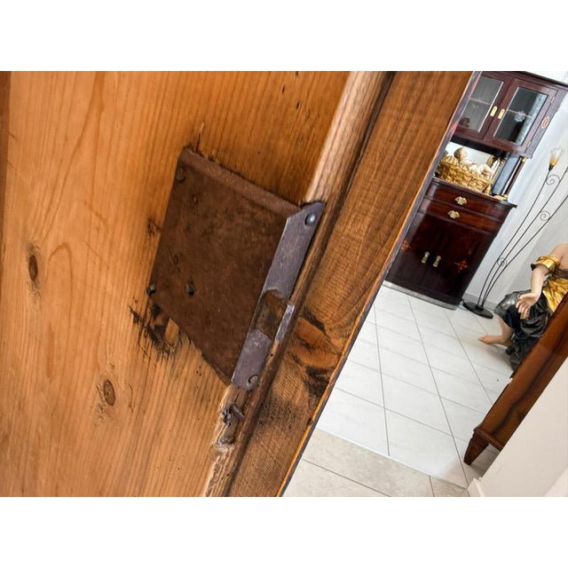 Biedermeier Rustic Farmhouse Cupboard For Sale - Image 14 of 18