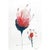Set of 4 - One-of-a-Kind Organic Modern Floral Botanical Oil Paintings. Oil and pencil on high-quality 'Hahnemühle' Fine...