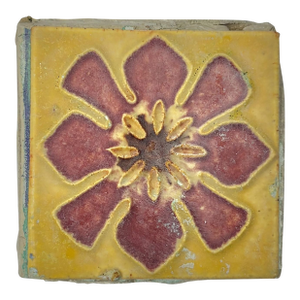 1920s Reclaimed Early California Decorative Tile
