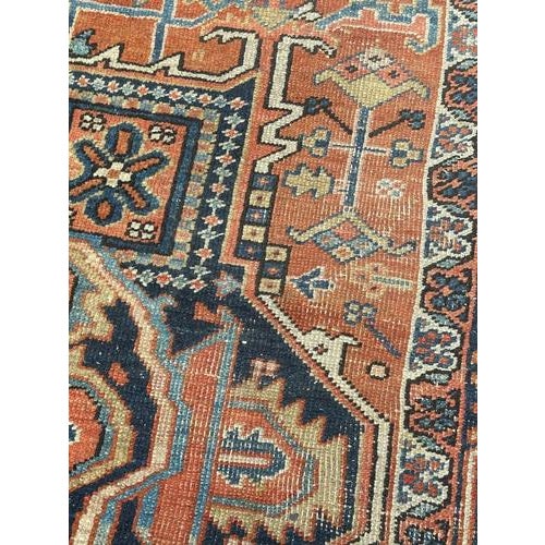 Large Antique Heriz Rug, 1890s For Sale - Image 18 of 18