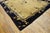 1920s Beige Cream Antique Floral Vase Deco Chinese Peking Knotted Wool Rug For Sale - Image 10 of 11