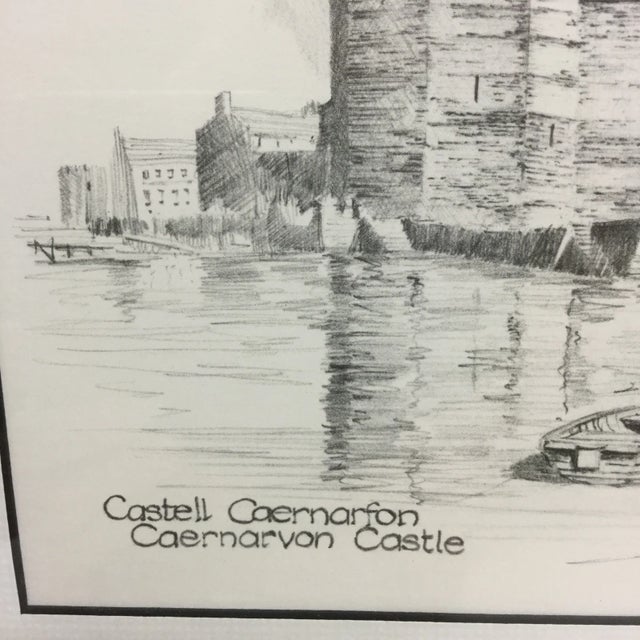 Printmaking Materials Lithograph Castle Charcoals Brian Lewis - A Pair For Sale - Image 7 of 11