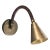 Avantgarden Leather Meander Wall Sconce For Sale - Image 4 of 5