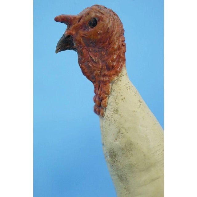 20th Century Stoneware Turkeys Figurine by Guido Cacciapuoti, Italy For Sale - Image 15 of 18