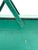 Vintage Large Green Box With Handles Wood Storage Box Basket Cooler or Tackle Box For Sale - Image 4 of 12