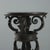 Wrought Iron Vase Holder Column For Sale - Image 5 of 10