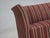 Mid-Century Modern Danish 2-Seater Sofa in Red Striped Wool, 1960s For Sale - Image 3 of 18