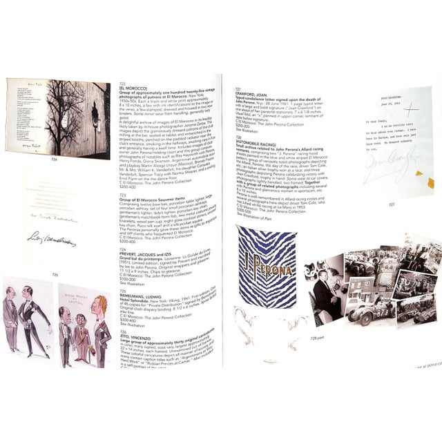 White El Morocco the John Perona Collection - September 16, 2014 Doyle New York For Sale - Image 8 of 16