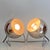 Vintage Chrome Eyeball Lamps, 1980s, Set of 2 For Sale - Image 3 of 11
