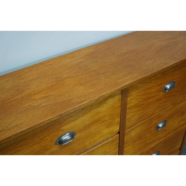 German Oak Apothecary Cabinet, Mid-20th Century For Sale - Image 6 of 18