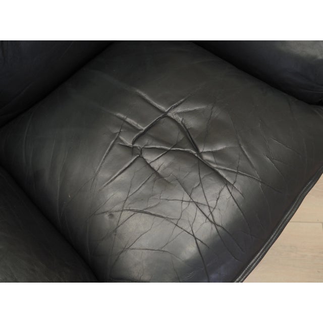 Italian Leather Armchair, Italy, 1960s For Sale - Image 16 of 18