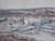 1970s Vintage Impressionist Winter Landscape Oil Painting, Ukrainian Art 34-46 For Sale - Image 5 of 6