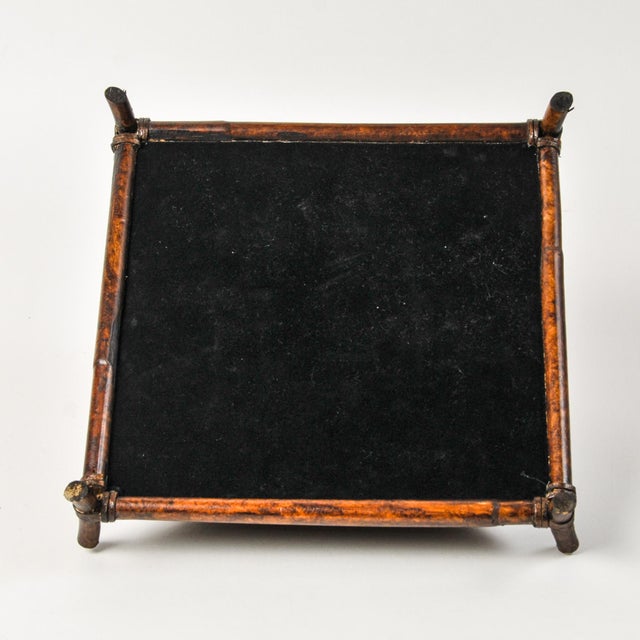 Vintage Striking Pagoda Pyramid Wooden Dresser Box For Sale - Image 13 of 16