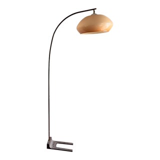 Vintage 1970s Retro Arc Floor Lamp For Sale