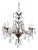 Vintage Mid 20th Century Spanish Style Pewter Chandelier For Sale