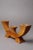 Small Anthroposophical Waldorf Candleholder in Carved Wood, 1940, in Very Good conditions. Designed 1920 to 1949