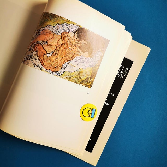 Mid-Century Modern 1968 Egon Schiele Gemalde Works Art Exhibition Catalog Album Book Vienna 1960s the Historic Museum & Albertina Museum, Vienna, Austria For Sale - Image 3 of 7