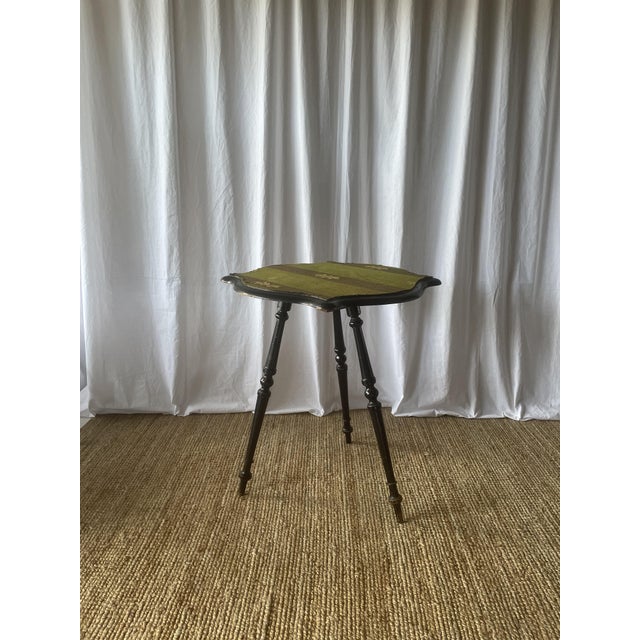 Napoleon III Style Tripod Pedestal Table, 1890s For Sale - Image 3 of 14