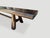 2010s Andrianna Shamaris Midcentury Couture Espresso Stained Teak Wood Long Bench For Sale - Image 5 of 6