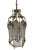 Early 20th Century Petit Trianon Style Brass Hanging Lantern For Sale - Image 4 of 8