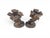 Antique Black Forest Carved Wooden Hunting Candlesticks, 1880, Set of 2 For Sale - Image 9 of 13