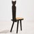 Wood Vintage Hand-Crafted Side Chair, 1970s For Sale - Image 7 of 17
