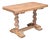 Baroque Swedish Cerused Oak Side Table with Barley-Twist Legs, 1920s For Sale
