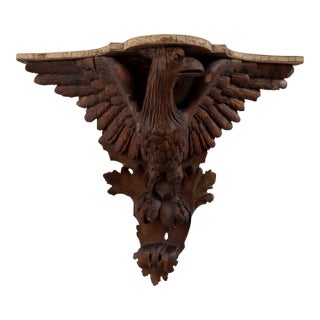 Antique 18th C American Eagle Corbel Sconce Bracket - 1 of 2 Available For Sale