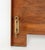 Danish Modern Teak King Size Headboard. 35.75" H x 78" W x 1.5" D. Provenance: A 200 West 57th Street Estate.