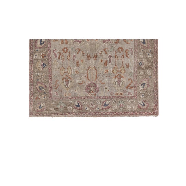 Faded Turkish Karapinar Runner Rug 4'7'' X 8'3'' For Sale - Image 4 of 11