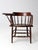 Early 20th Century Antique Crocker Chair Company Windsor Writing Arm Chair For Sale - Image 5 of 15