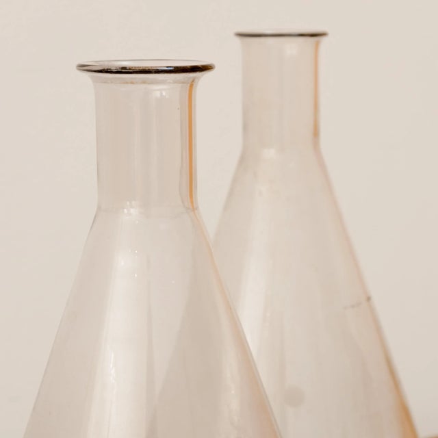 Late 20th Century High Neck Lab Glass Vessel For Sale In Los Angeles - Image 6 of 7