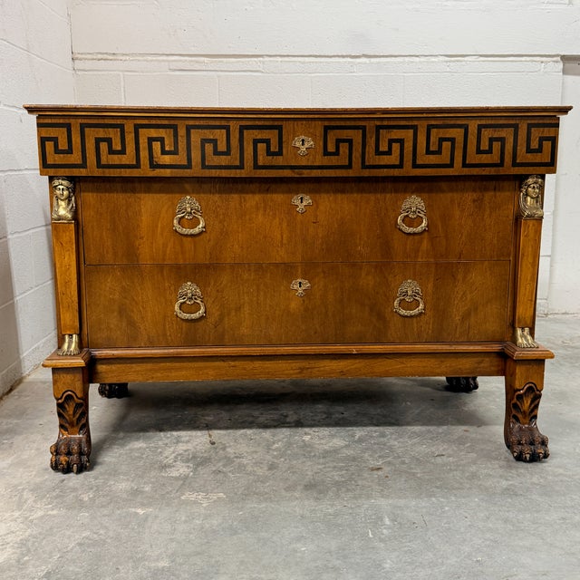 Pair of William Switzer Empire Chests For Sale - Image 14 of 18