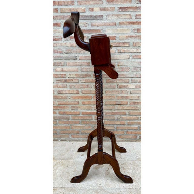 Mid-Century Modern Mid-Century Gentlemens Valet with Two Drawers, 1950s For Sale - Image 3 of 18