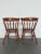 1980s Vintage Tell City Andover Maple Spindle Back Chairs- Set of 2 For Sale - Image 5 of 11