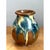 Vintage Drip Glaze Ceramic Vase For Sale - Image 4 of 12