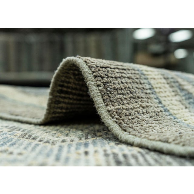 Textile Turkish Oushak Rug 4'1"x 6'11" #19290 For Sale - Image 7 of 8